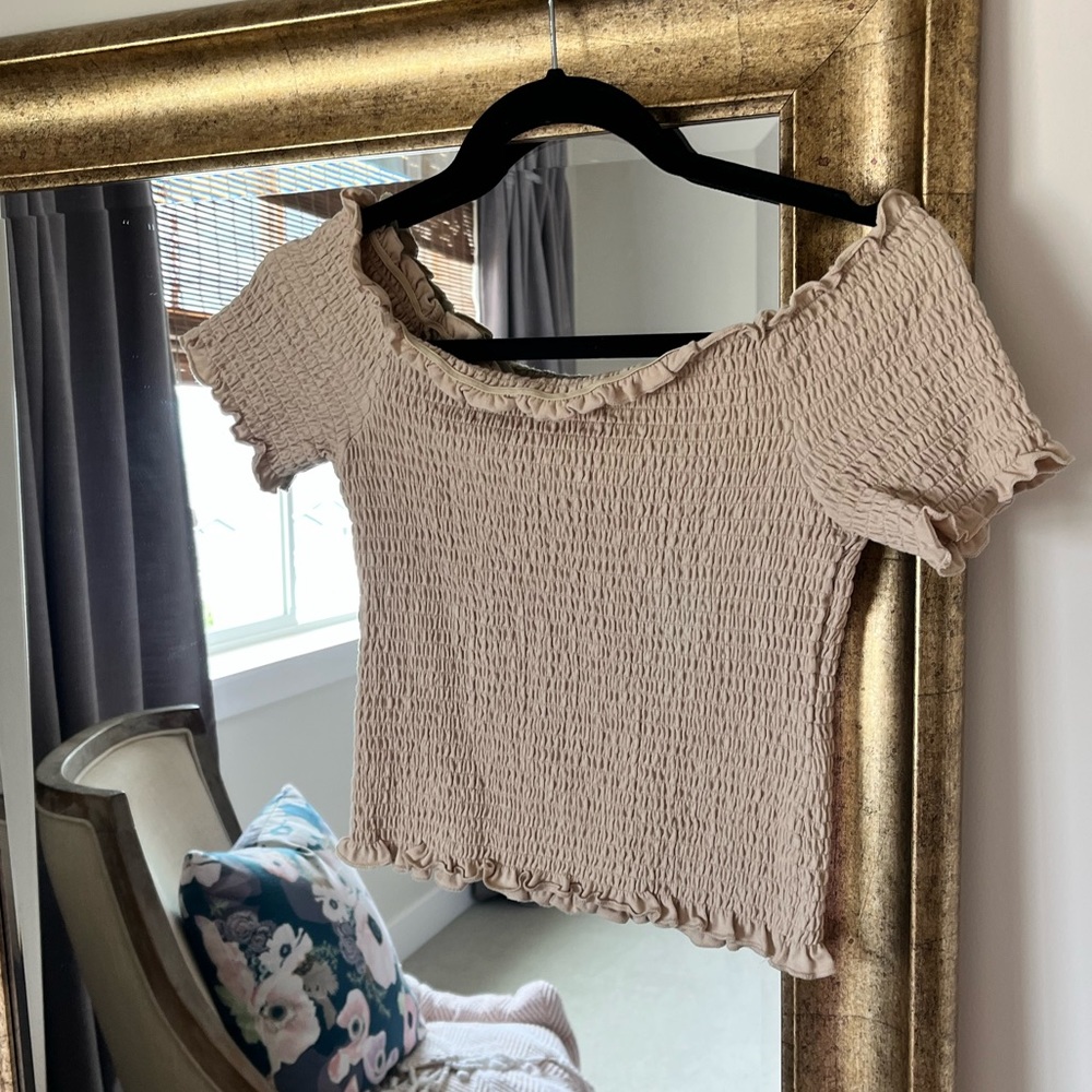H&M off the shoulder top